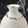304 Stainless Steel Rhinestone Cup Chain Bracelets for Women BJEW-F488-26A-P-2