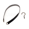 Leather Curtain Tiebacks Clips AJEW-WH0029-18C-1