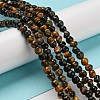 Natural Tiger Eye Bead Strands G-F465-61-2