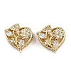 Brass Pave Cubic Zirconia Multi-strand Links ZIRC-F145-01G-01-1