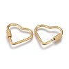 304 Stainless Steel Screw Carabiner Lock Charms ZIRC-F255-059G-2