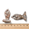 Natural & Synthetic Gemstone Carved Healing Yoga Goddess Figurines DJEW-D012-06A-4