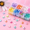320Pcs 8 Style Transparent Acrylic Beads TACR-YW0001-65-6
