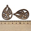 Walnut Wood Pendants WOOD-A025-04E-3