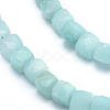 Natural Amazonite Beads Strands G-D0003-B11-3