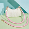 Imitation Leather Braided Round Cord Bag Handles with Zinc Alloy Clasps FIND-WH0126-941A-02-4