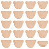 1 Set Unfinished Wooden Chips WOOD-OC0003-98A-1