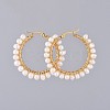 304 Stainless Steel Hoop Earrings X-EJEW-JE03836-2