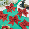 10Pcs Glitter Foam Bowknot Ornament Accessories FIND-GF0008-55A-4