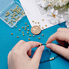 80Pcs Polygon Brass Beads KK-UN0005-09-4