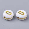 Plating Acrylic Beads X-PACR-R242-01S-2