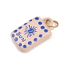 Printed 304 Stainless Steel Pendants STAS-B125-03B-G-2