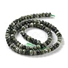 Natural Silver Line Jasper Beads Strands G-Z042-B01-04-3