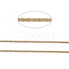 Ion Plating(IP) 304 Stainless Steel Rope Chains CHS-G027-08A-G-2
