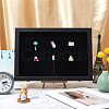 Wood Pin Display Case CON-WH0084-31-5