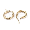 201 Stainless Steel Hoop Earrings EJEW-I245-07C-3