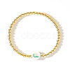 Christmas Brass Beaded Stretch Bracelets DP1194-1-1