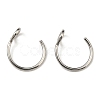 Non-Tarnish 304 Stainless Steel Clip on Nose Ring Findings X-STAS-P326-02P-2