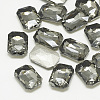 Pointed Back Glass Rhinestone Cabochons RGLA-T079-13x18mm-03-1