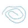 Opaque Glass Beads Strands GLAA-P001-04A-03-3