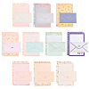 10 Sets 10 Styles Paper Envelopes & Letter Papers Set DIY-BC0002-81-1