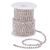 Brass Rhinestone Strass Chains CHC-T001-SS18-01S-1