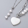 Pendant Necklaces NJEW-JN02690-3