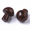 Natural Mahogany Obsidian GuaSha Stone G-N0325-02B-2