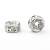 316 Surgical Stainless Steel Crystal Rhinestone Spacer Beads STAS-N032-06P-1