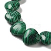 Synthetic Malachite Beads Strands G-K335-01B-3