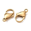 304 Stainless Steel Lobster Claw Clasps Hand Polished STAS-AB19-G-2