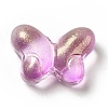 Transparent Baking Paint Glass Beads GLAA-F115-01-2