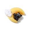 Halloween Theme Opaque Resin Cabochons RESI-E035-01T-2