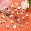35Pcs 7 Colors Alloy Enamel Pendants ENAM-CJ0002-67-6