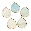 Natural Amazonite Pendants G-E526-01B-2