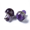 Natural Amethyst GuaSha Stone G-N0325-02U-4