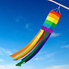 Independence Day Cloth Column Windsock Flag AJEW-WH20017-74B-3