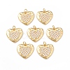 Eco-Friendly Brass Pendants KK-I698-07G-1