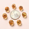Handmade Silver Foil Glass Beads SLR12MM19Y-5