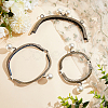 3Pcs 3 Style Iron Kiss Lock Purse Frame Handles FIND-PH0008-02-2