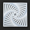 Square Silicone Cup Mat Molds DIY-I065-05-3