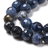 Natural Dumortierite Beads Strands G-E571-06A-3