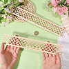 Wooden Fence and Courtyard Decoration DIY-WH0671-387A-3