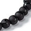 Frosted Glass Beads Stretch Bracelets BJEW-I296-08A-2