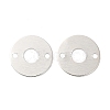 Brass Connector Charms KK-F907-02C-S-2