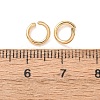 Brass Open Jump Rings KK-G604-08G-11-4