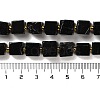 Natural Black Tourmaline Beads Strands G-G053-B08-01-5