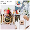 Self-Adhesive Kraft Paper Gift Tag Stickers DIY-G013-A16-6
