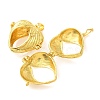 Brass Cage Pendants KK-CBA8ACD-02G-A-2