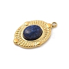 Natural Lapis Lazuli Pendants STAS-F312-02G-01-2